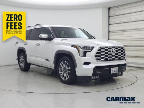 White 2025 Toyota Sequoia 1794