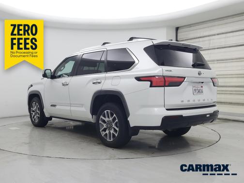 White 2025 Toyota Sequoia 1794