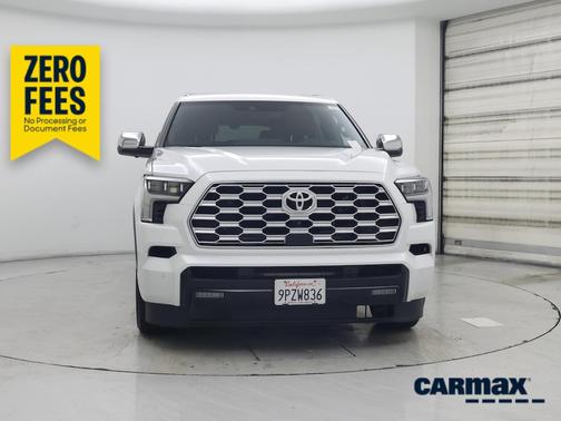 White 2025 Toyota Sequoia 1794