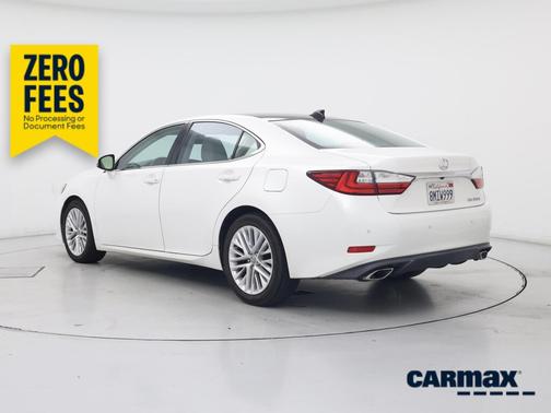 White 2018 Lexus ES 350