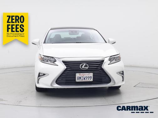 White 2018 Lexus ES 350
