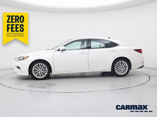 White 2018 Lexus ES 350