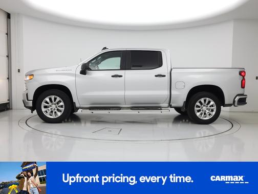 Silver 2021 Chevrolet Silverado 1500 Custom