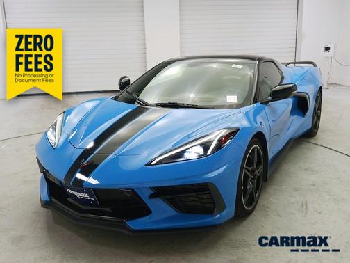 Blue 2021 Chevrolet Corvette Stingray 2LT