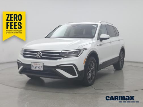 White 2022 Volkswagen Tiguan SE