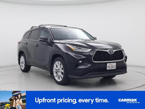 Black 2023 Toyota Highlander Hybrid Limited