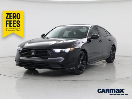 Black 2026 Honda Accord Hybrid Sport-L