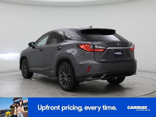 Gray 2019 Lexus RX 450h F-Sport
