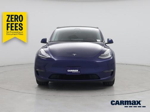 Blue 2021 Tesla Model Y Long Range