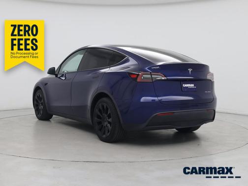 Blue 2021 Tesla Model Y Long Range
