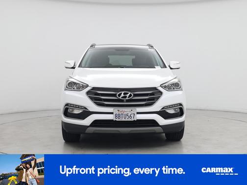 White 2018 Hyundai Santa Fe Sport Ultimate