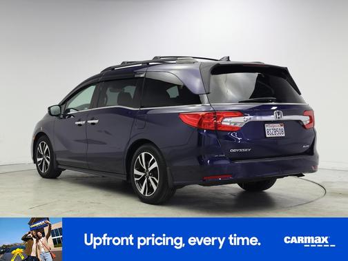 Blue 2018 Honda Odyssey Elite