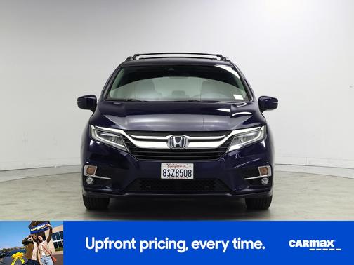 Blue 2018 Honda Odyssey Elite