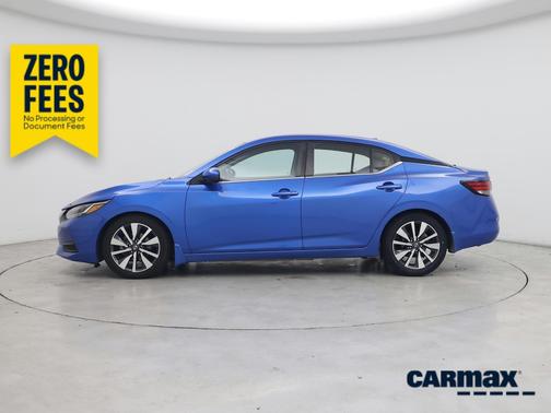 Blue 2020 Nissan Sentra SV