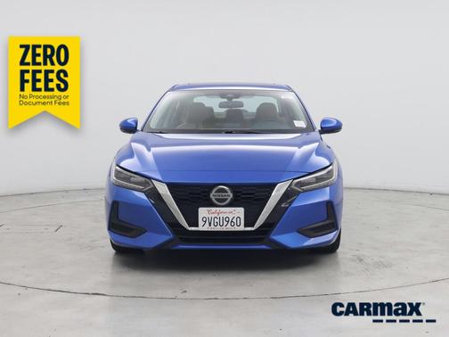 Blue 2020 Nissan Sentra SV