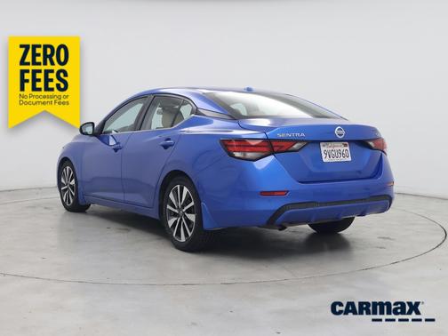 Blue 2020 Nissan Sentra SV