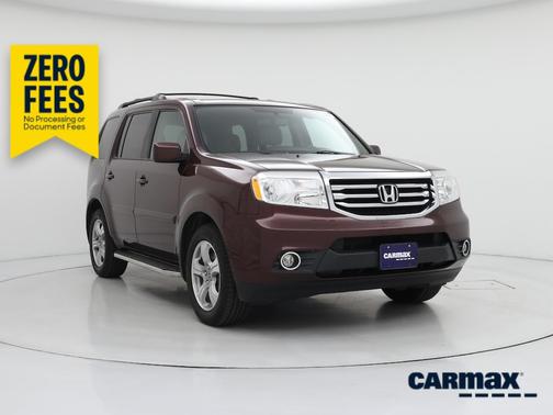 Burgundy 2014 Honda Pilot EX-L
