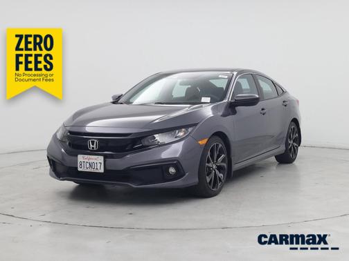 Gray 2020 Honda Civic Sport