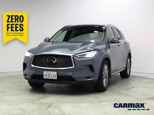 Gray 2023 INFINITI QX50 Luxe