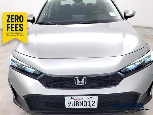 Silver 2025 Honda Civic LX