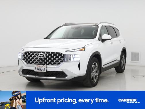 White 2023 Hyundai SANTA FE SEL