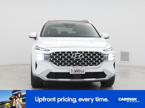 White 2023 Hyundai SANTA FE SEL