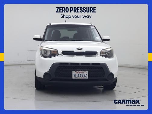 White 2015 Kia Soul