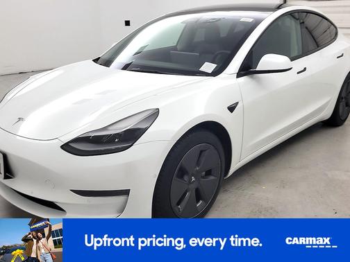 White 2021 Tesla Model 3 Standard Range Plus