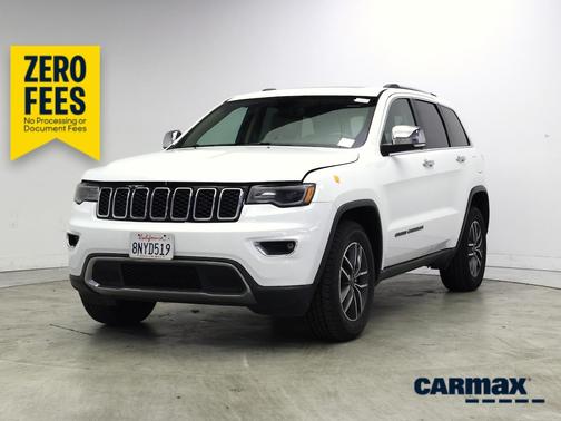 White 2019 Jeep Grand Cherokee Limited
