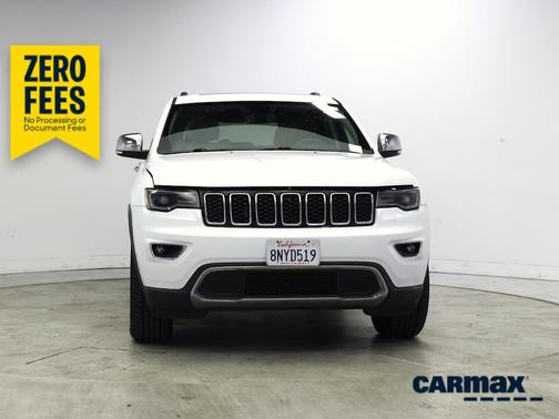 White 2019 Jeep Grand Cherokee Limited
