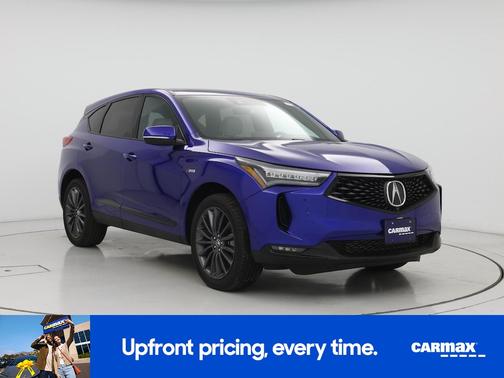 Blue 2023 Acura RDX SH-AWD A-Spec Advance