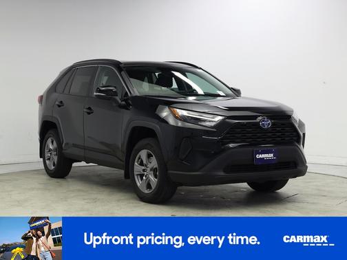 Black 2023 Toyota RAV4 Hybrid XLE