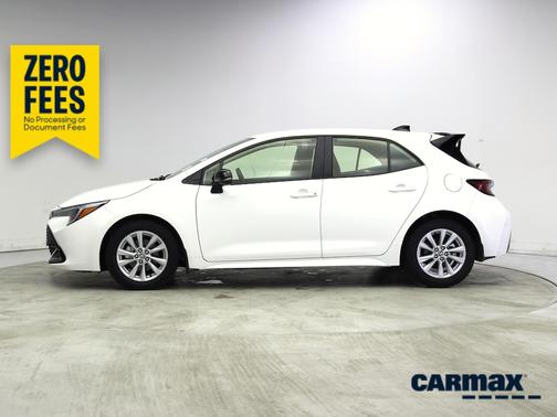 White 2026 Toyota Corolla Hatchback SE