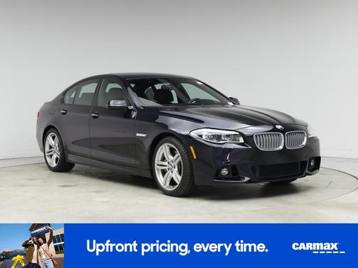 Black 2016 BMW 550 I