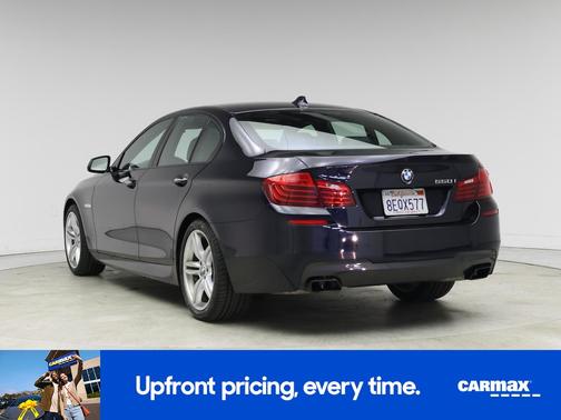 Black 2016 BMW 550 I