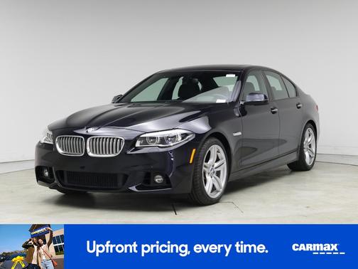 Black 2016 BMW 550 I