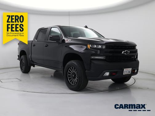 Black 2021 Chevrolet Silverado 1500 LT Trail Boss