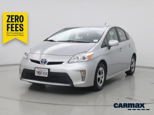 Silver 2015 Toyota Prius Two