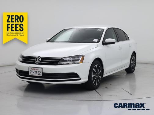 White 2017 Volkswagen Jetta S
