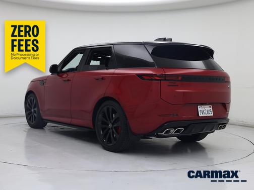 Red 2023 Land Rover Range Rover Sport First Edition
