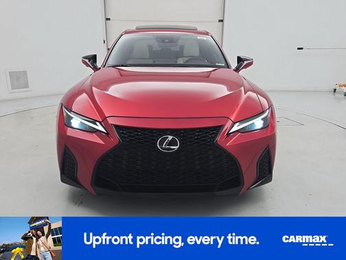 Red 2021 Lexus IS 350 F-Sport