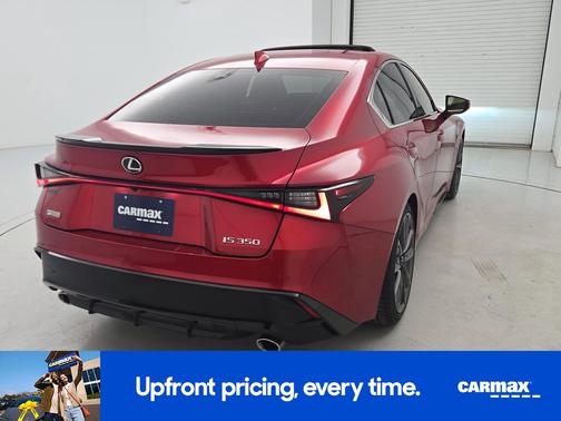 Red 2021 Lexus IS 350 F-Sport
