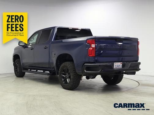Blue 2021 Chevrolet Silverado 1500 Custom Trail Boss