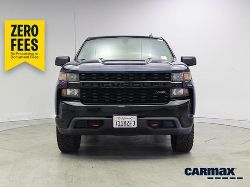 Blue 2021 Chevrolet Silverado 1500 Custom Trail Boss