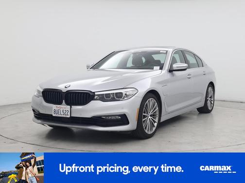Black 2018 BMW 530e iPerformance