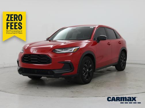 Red 2025 Honda HR-V Sport