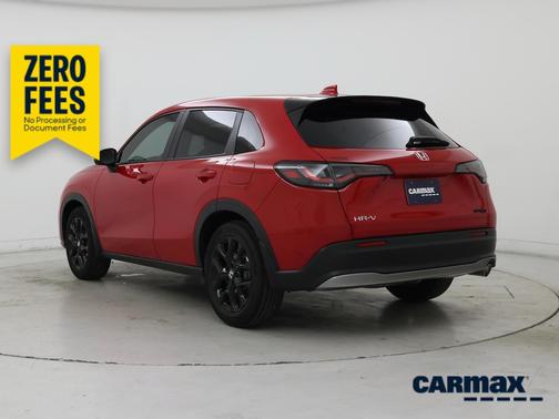 Red 2025 Honda HR-V Sport