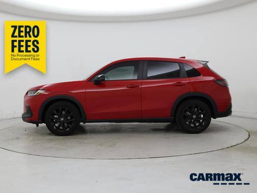 Red 2025 Honda HR-V Sport