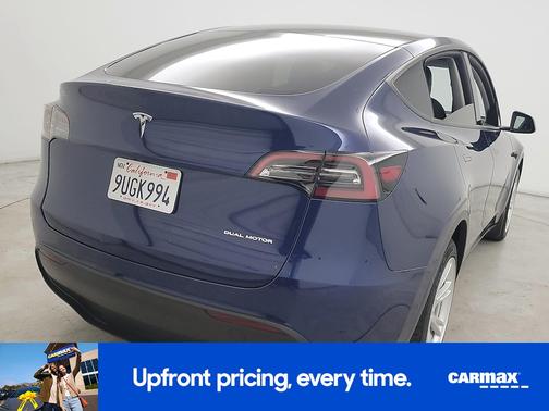 Blue 2021 Tesla Model Y Long Range