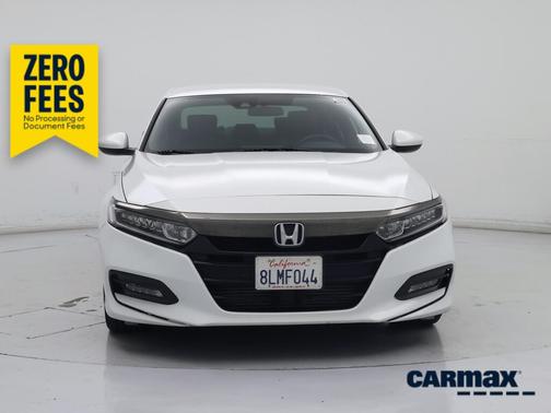 White 2019 Honda Accord Sport